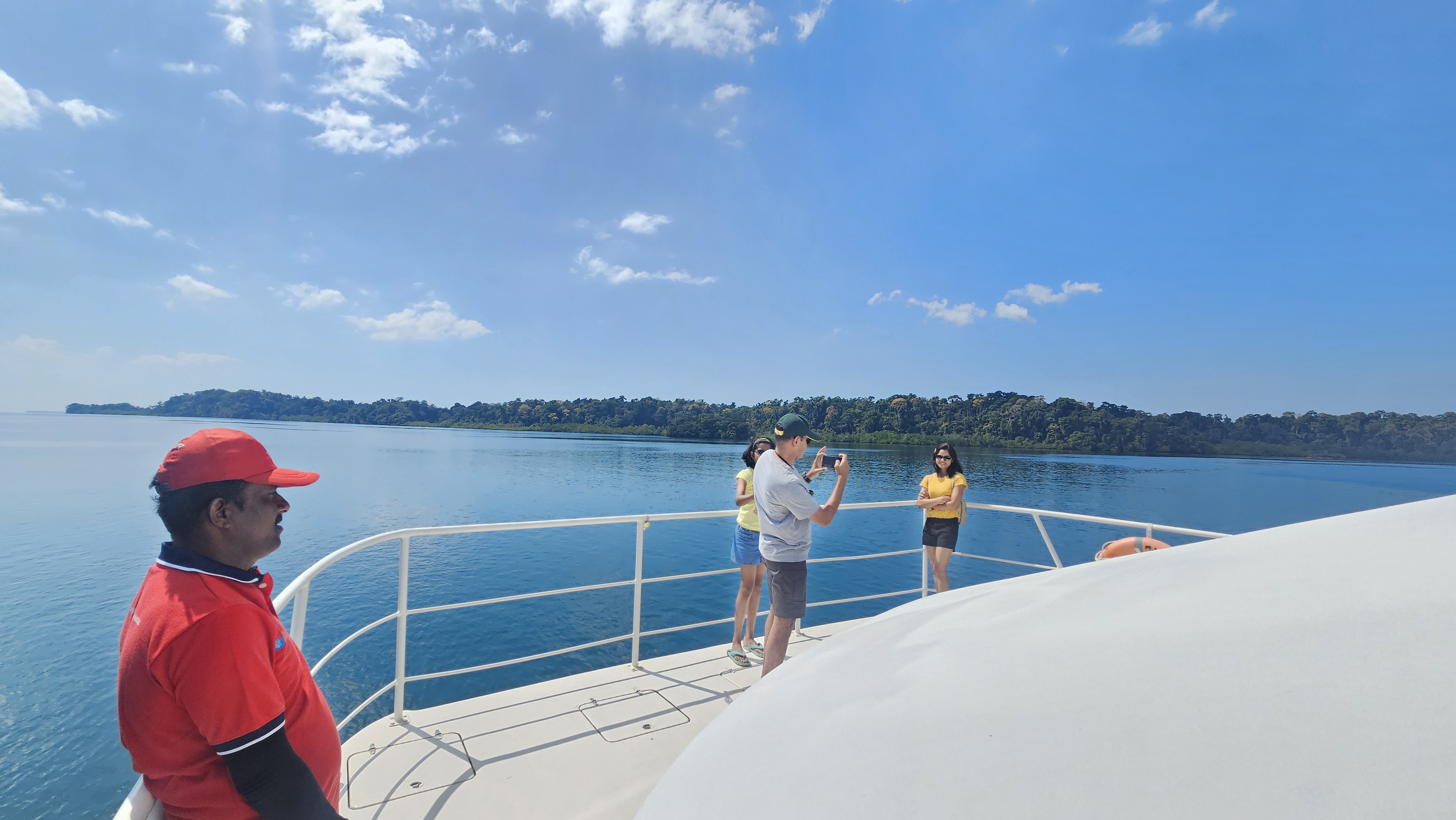 Passengers on Upper Deck